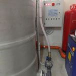 impianto di depurazione acque di scarico biologico MBBR per "lavanderia industriale" Corato (Bt) portata: 10 mc/giorno
