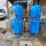 impianto di depurazione acque di scarico di tipo MBR  per "lavanderia industriale" Mattinata (Fg) portata: 30 mc/giorno