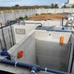 impianto di depurazione acque di scarico con fitodepurazione per "lavanderia industriale" Modugno (Ba) portata: 50 mc/giorno