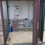 impianto di depurazione acque di scarico a doppio stadio per  "maneggio cavalli" a Adelfia (Ba) portata: 10 mc/giorno